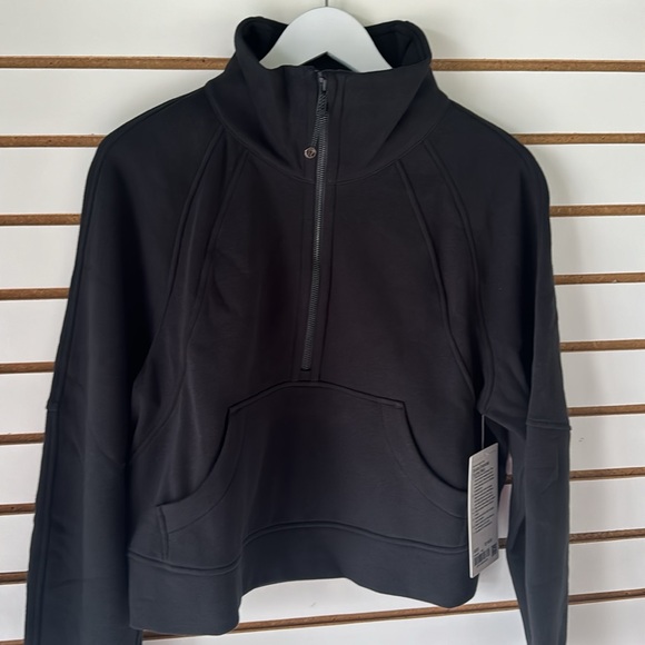 Scuba Oversized Funnel Neck Half Zip - Picture 4 of 6